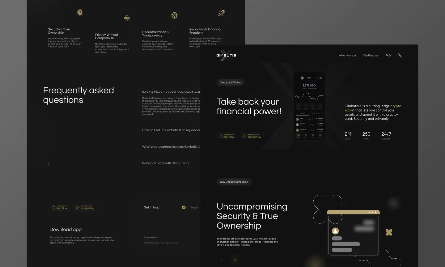 Gimbutis X
Web3 platforma