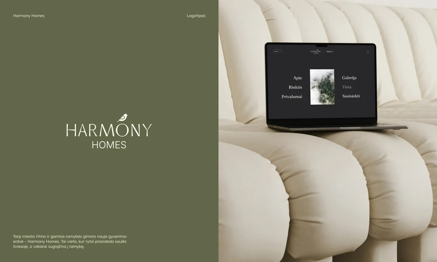 Harmony Homes
NT projektas
