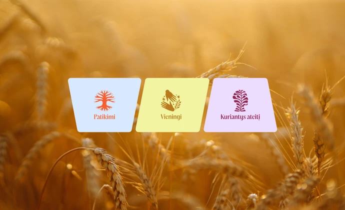 Linas Agro
vertybės